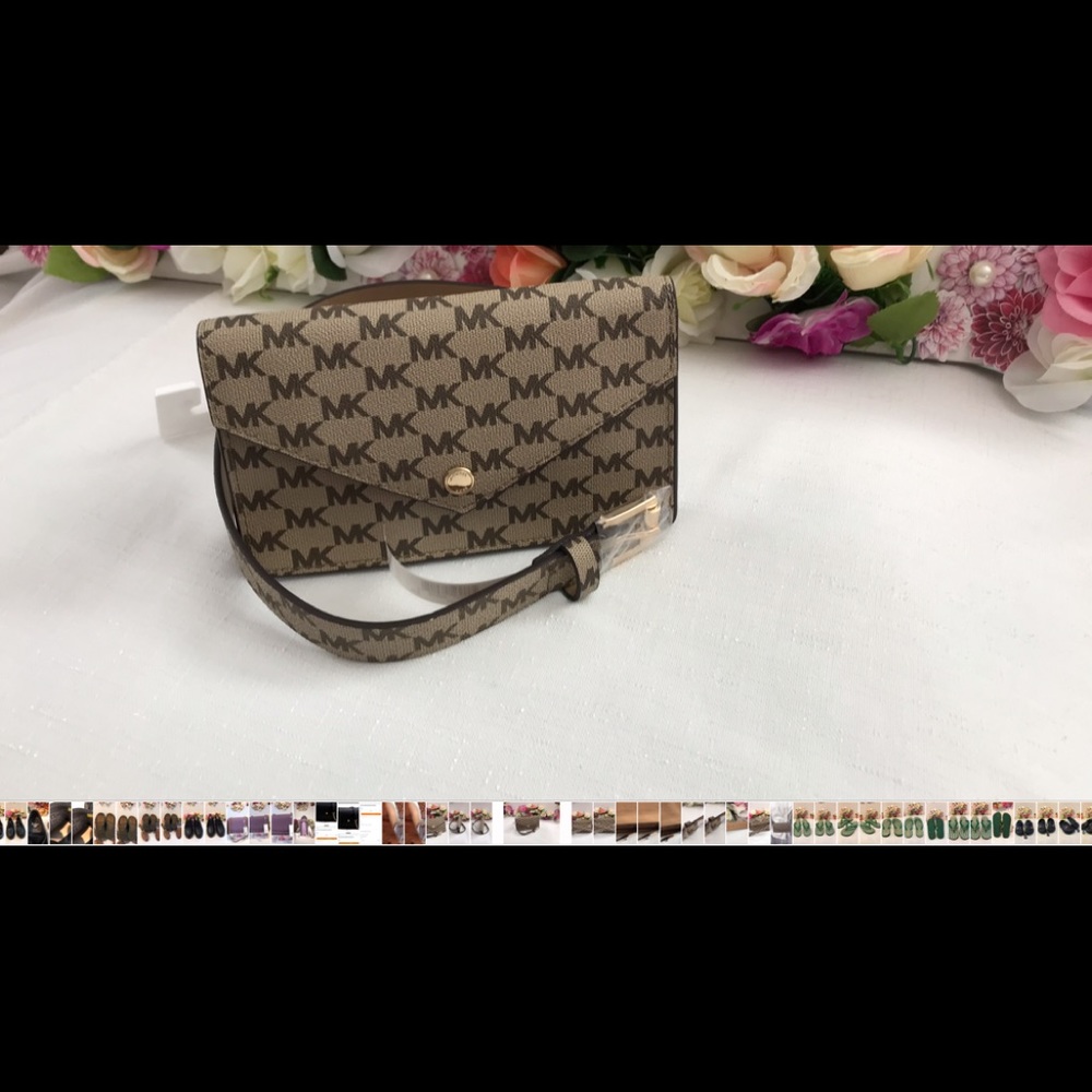 Michael Kors Tan Fanny Pack Size: S/M